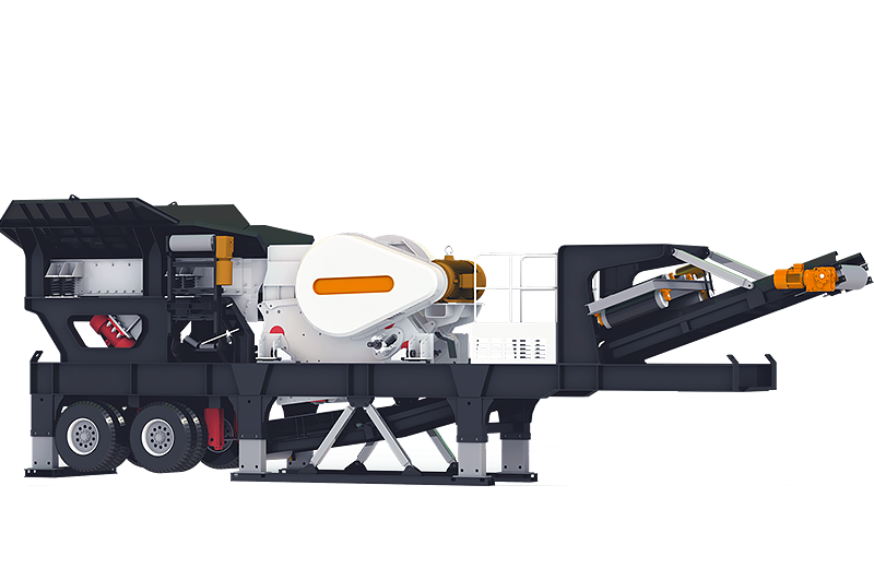 Колесная щековая дробильная установка серии GW-J